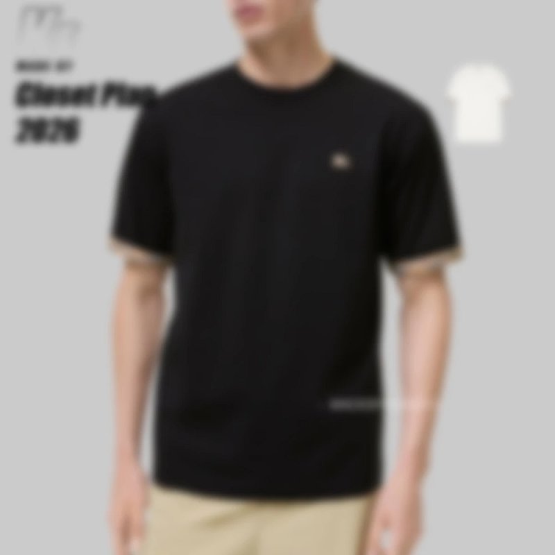 BBR sleeve stripe tee (229¥)