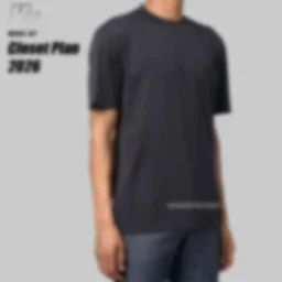 thumbnail for LP navy cotton tee