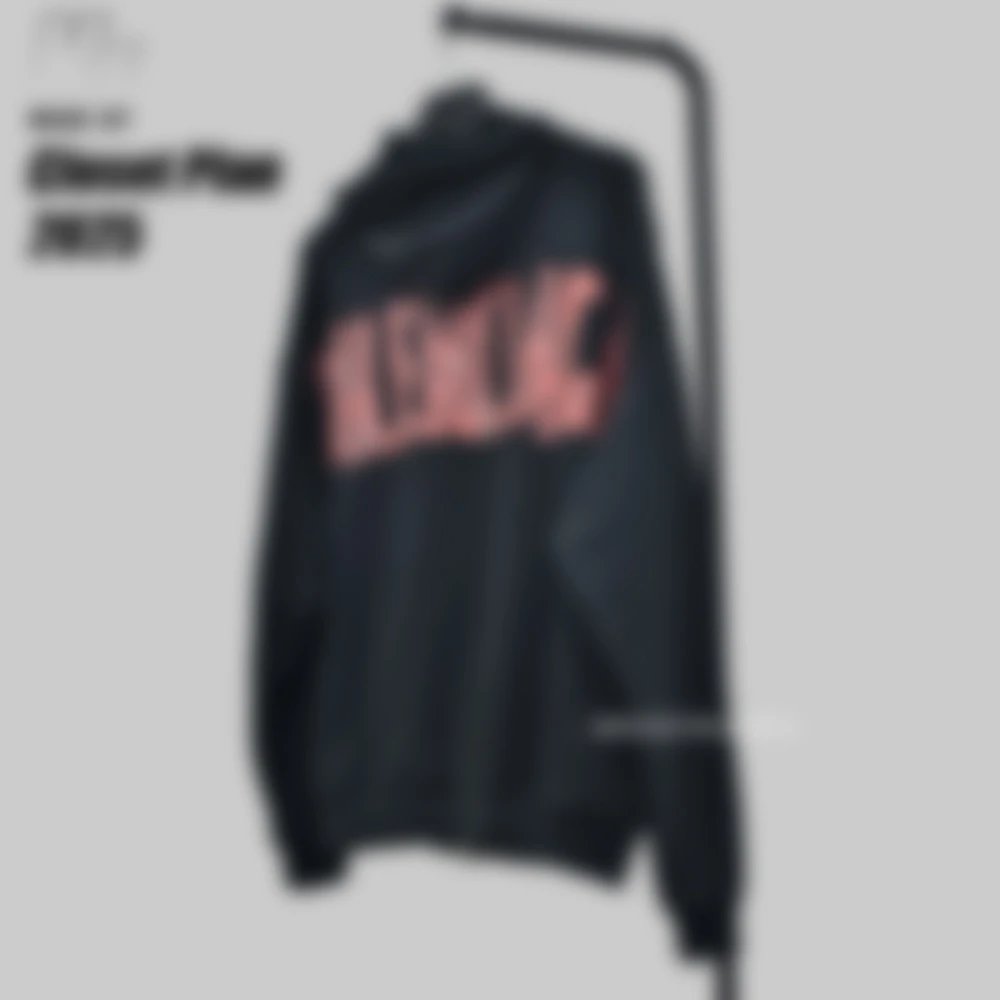 BLCG type zip hoodie