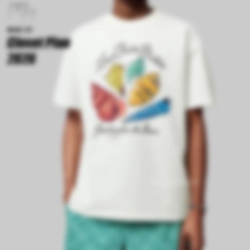 1V Conch Embroidery T-shirt(229¥)