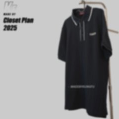 Gu Ribbon patch polo
