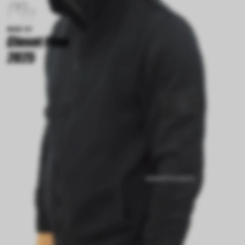 SI ghost 100% wool knit zip hoodie very thick (369¥)