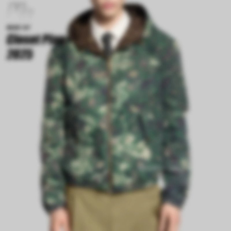 1V camouflage reversible windbreaker(489¥)