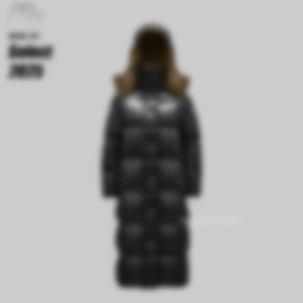Mon Parnaiba Painted long down jacket
