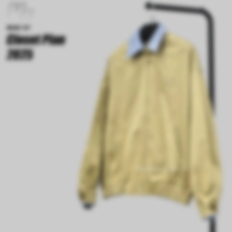 Miu Plaid collar jacket (369¥)