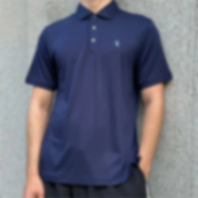 P229 Item ID 9082 RL SS26 Pony Logo Button Long Velvet Elastic Fiber Original Embroidery Front Sleev