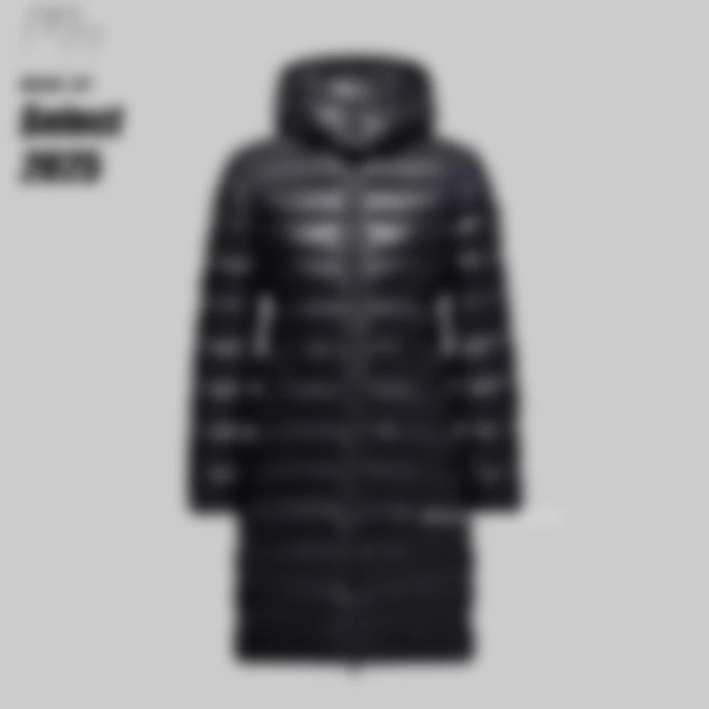 Mon Moka hooded down jacket