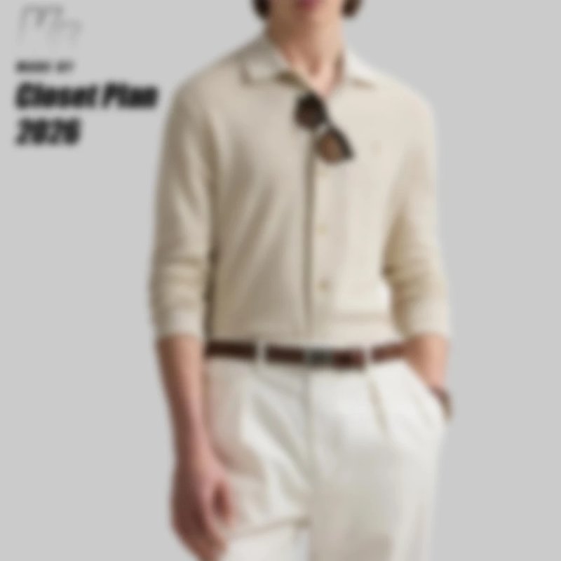 RL linen shirt (339¥)