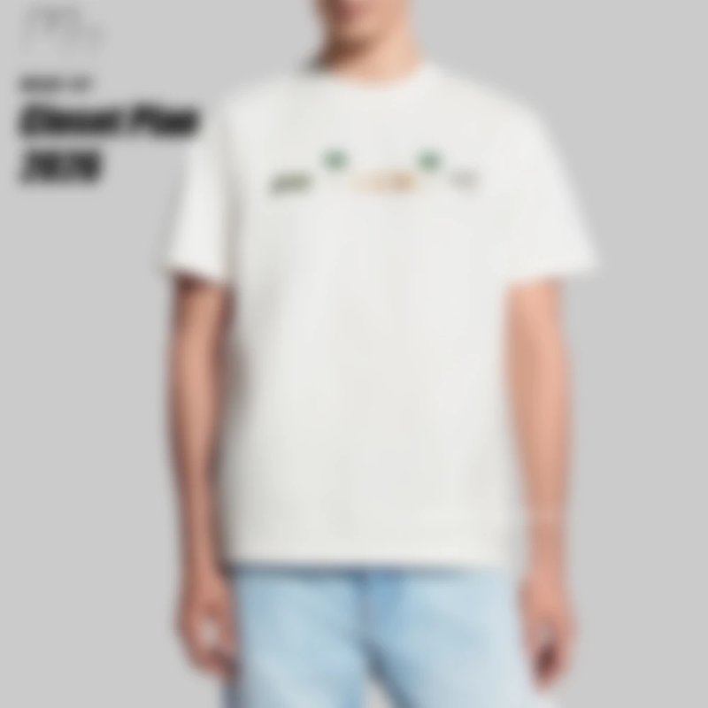 1V Coconut tree embroidery tee (199¥)