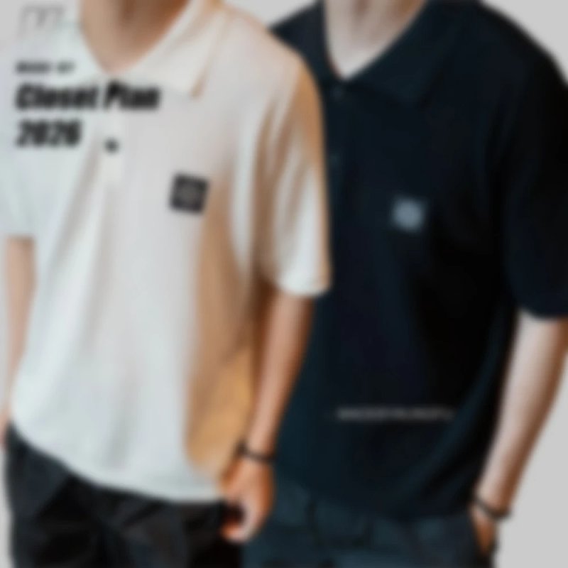 SI Patch Knitted Polo (299￥)