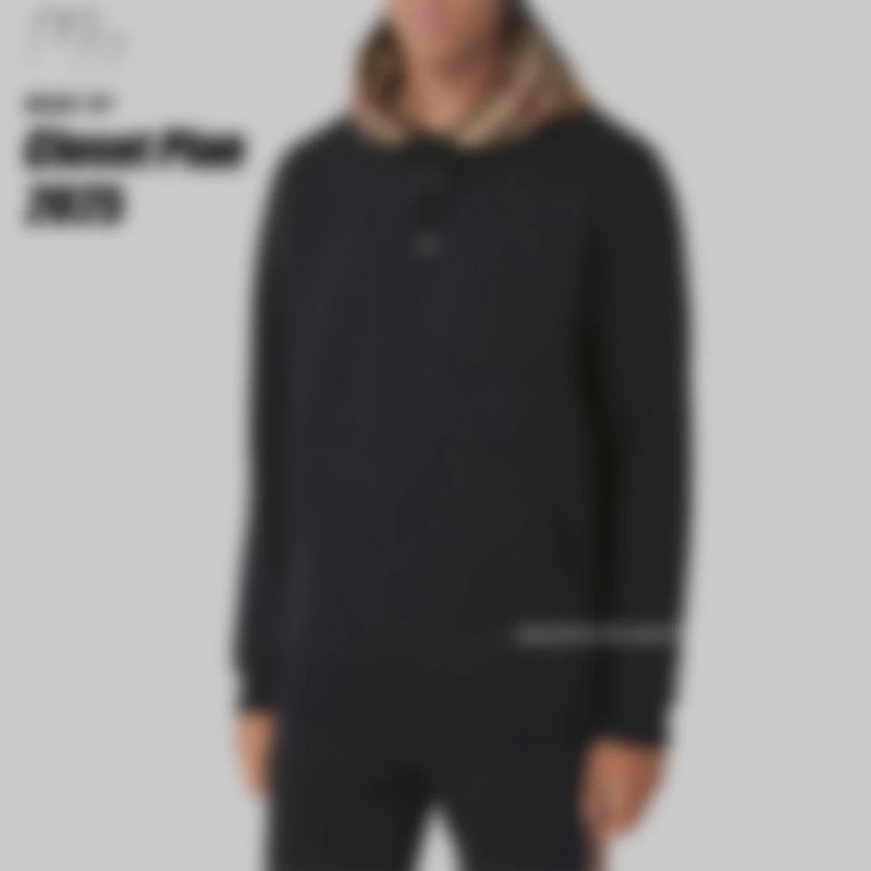 BBR Patchwork hoodie (339¥)