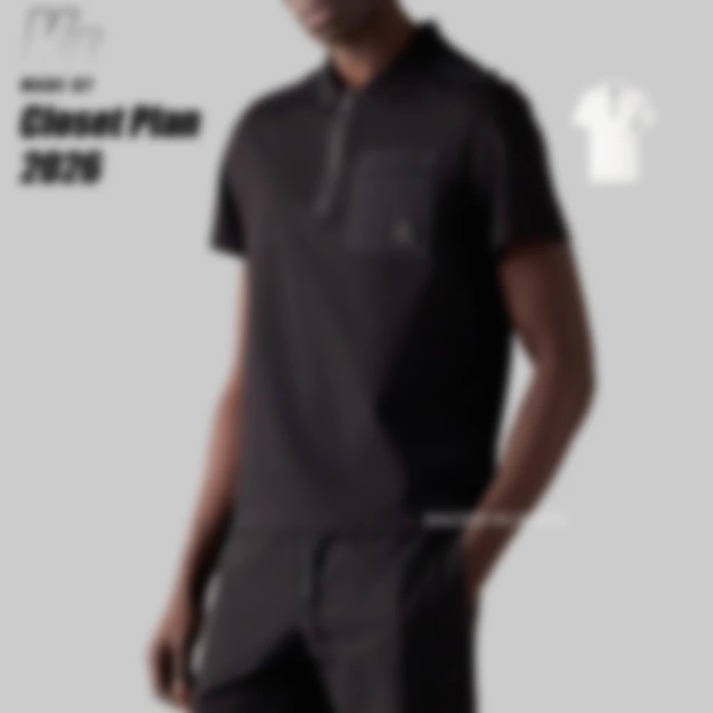 Moose Knuckle Zip Polo