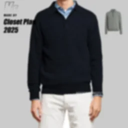 thumbnail for ZE 100% wool polo