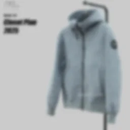 thumbnail for CG 100% wool fleece hooded jacket