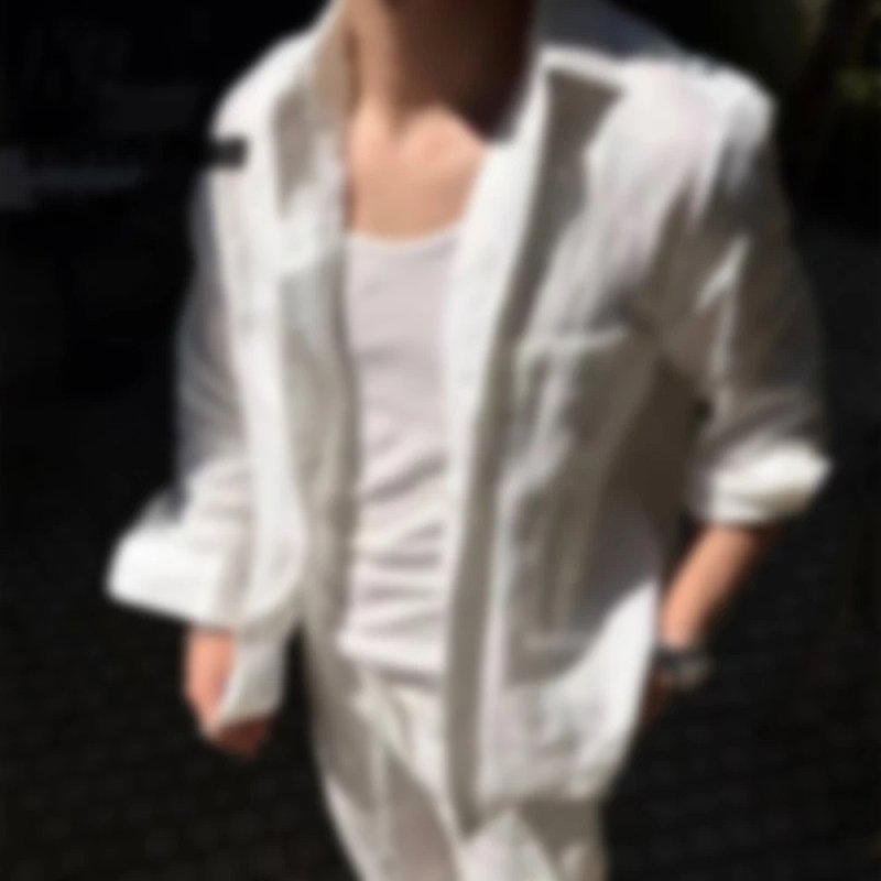 LP 100% French rain Linen shirt (399¥)