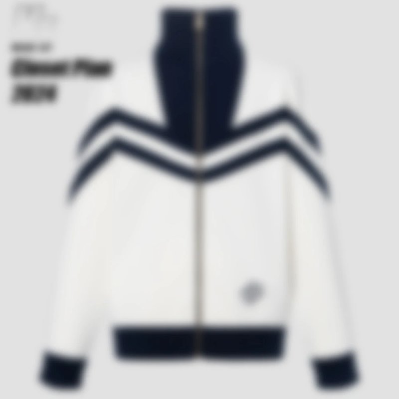 1V Patchwork Knit Jacket（629¥）