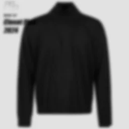 thumbnail for 高领针织毛衣 黑色