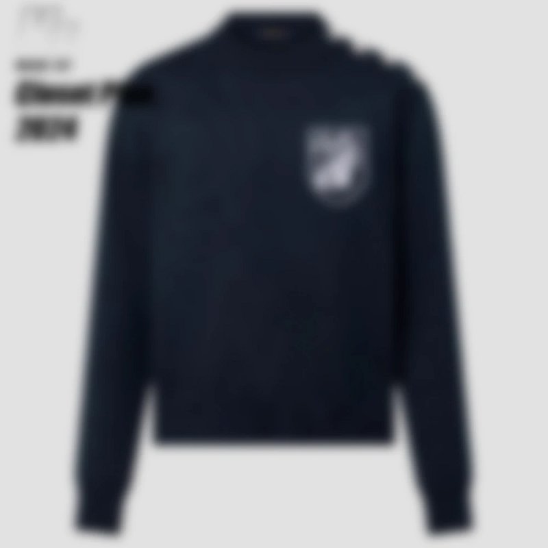 1v embroidered knit crew neck sweater（459¥）
