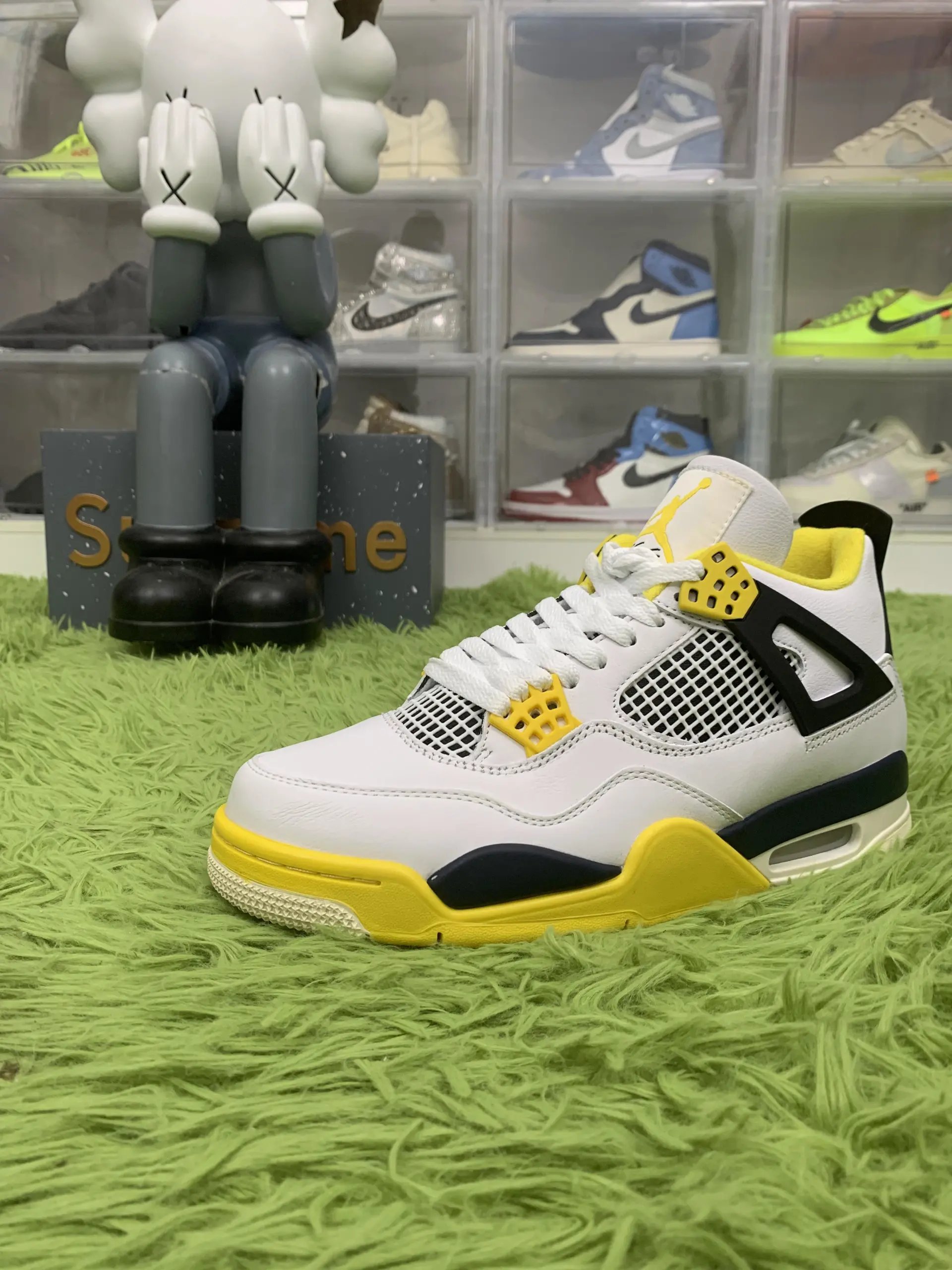 J*rdan 4 Retro Vivid Sulfur AQ9129 101 - 136127