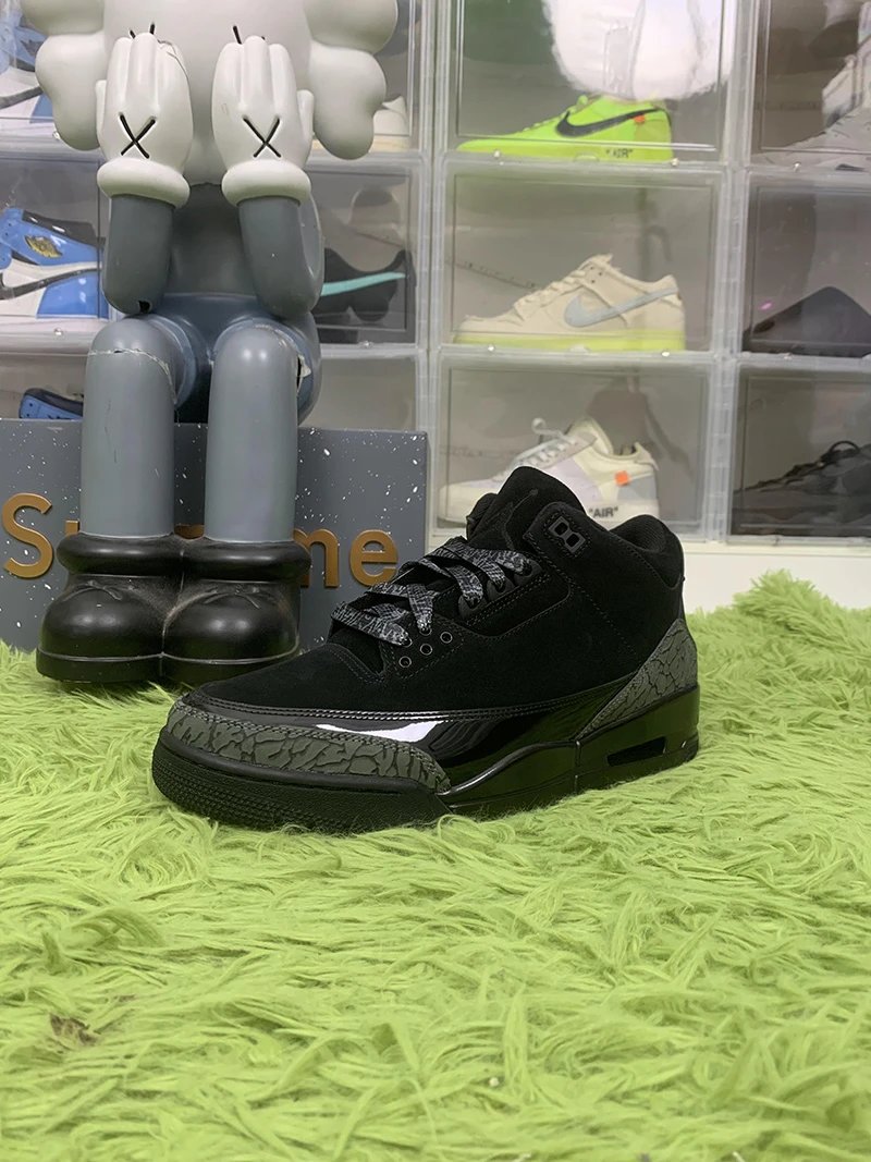 J*rdan 3 Retro Black Cat Replica - 136169