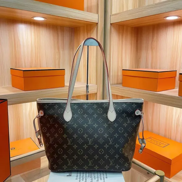 Louis Vuitton Neverfull MM Monogram Eclipse Tote Bag - 1