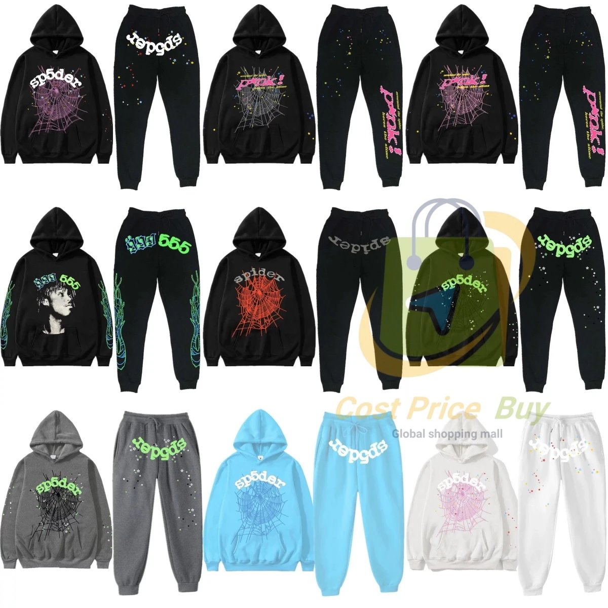 Spider Web Hoodie & Jogger Set
