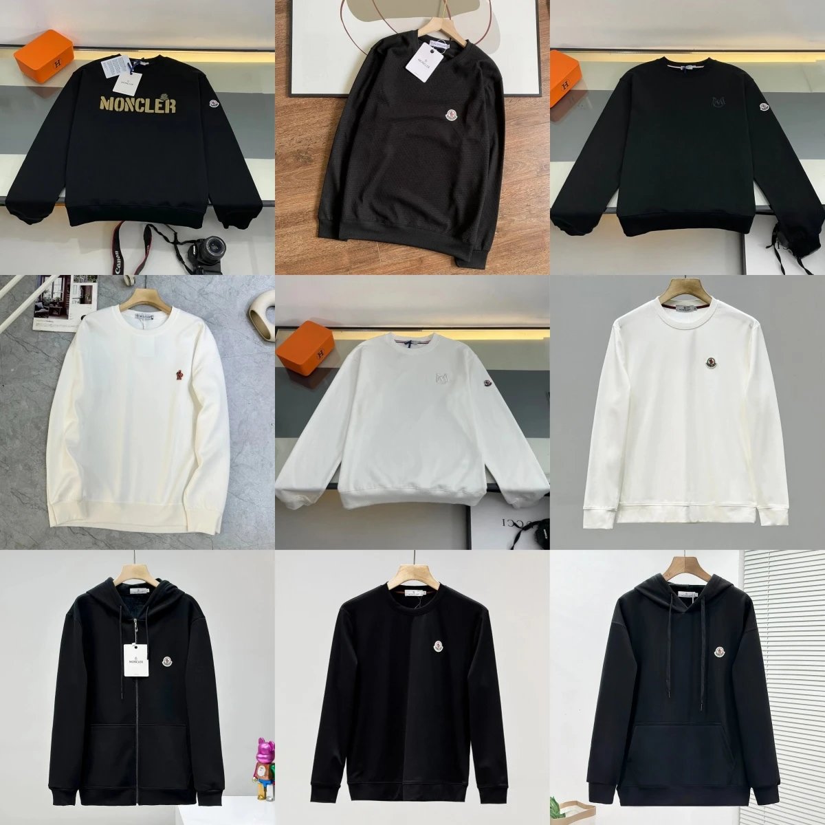 Moncler Sweatshirts & Hoodies [39 styles]