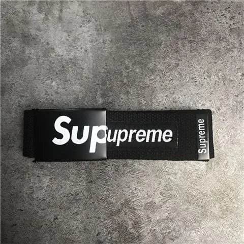 Superdry Stripe Canvas Belt Navy Orange White - 14