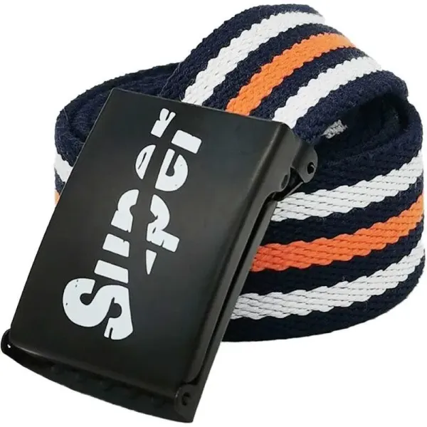 Supreme Box Logo Web Belt Black Accessories - 6