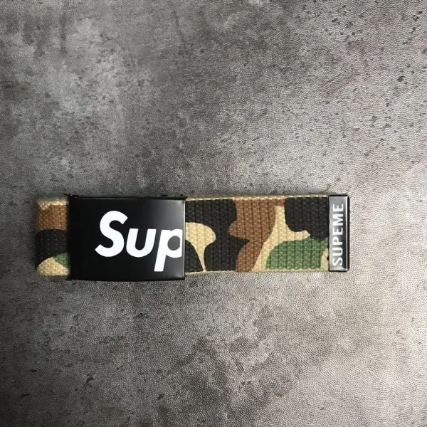 Supreme Camo Web Belt Multicolor Belt - 1