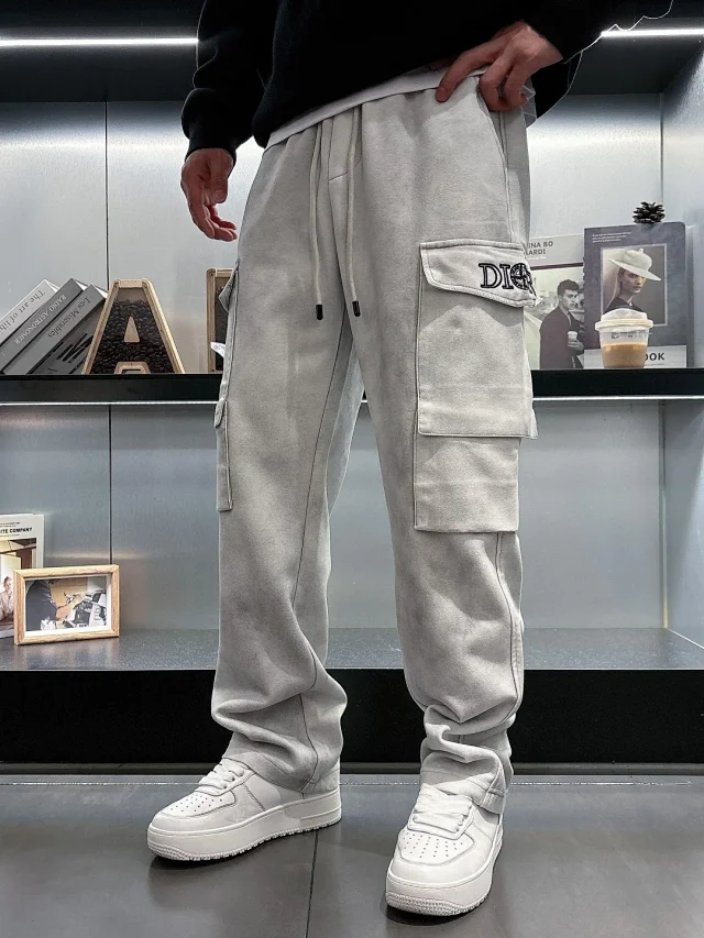 Unbranded Trousers 12147-008 Drawstring Straight-Leg product detail image 12