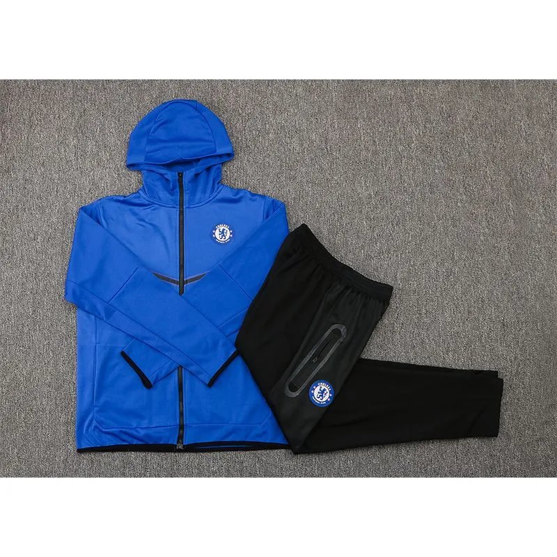 AFA Tracksuit Navy and Black with Light Blue Stripes Tracksuit - 15
