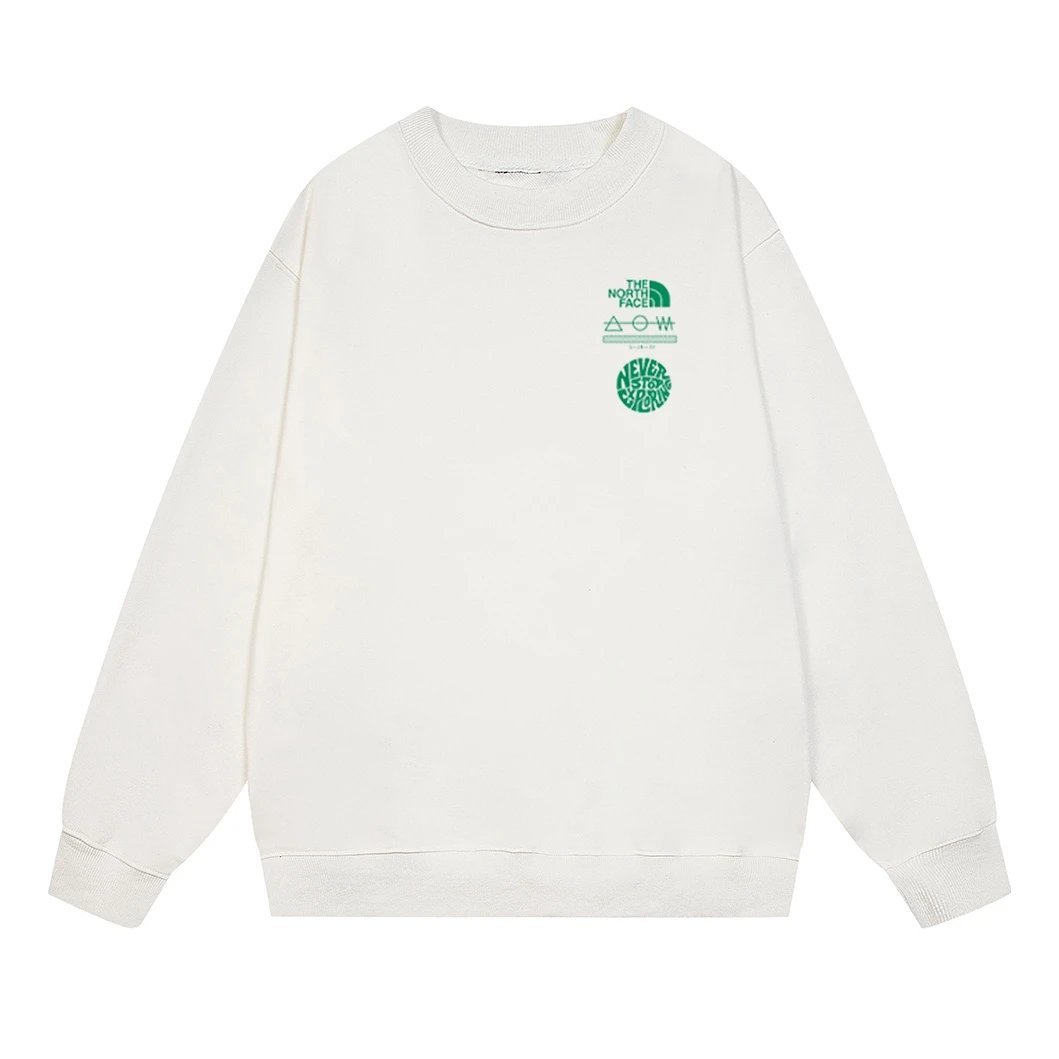 The North Face Mountain Print Hoodie White - 12