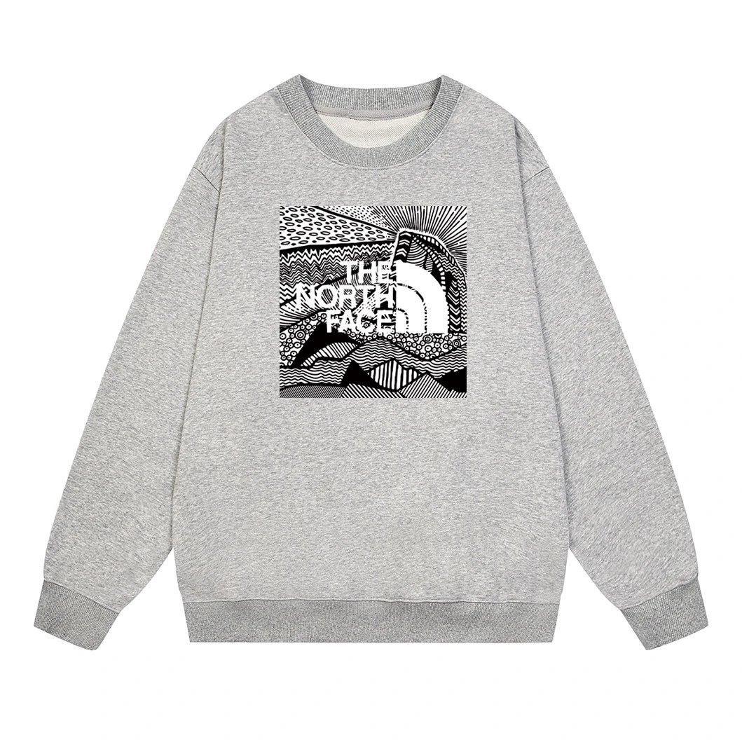 The North Face Mountain Print Hoodie White - 14