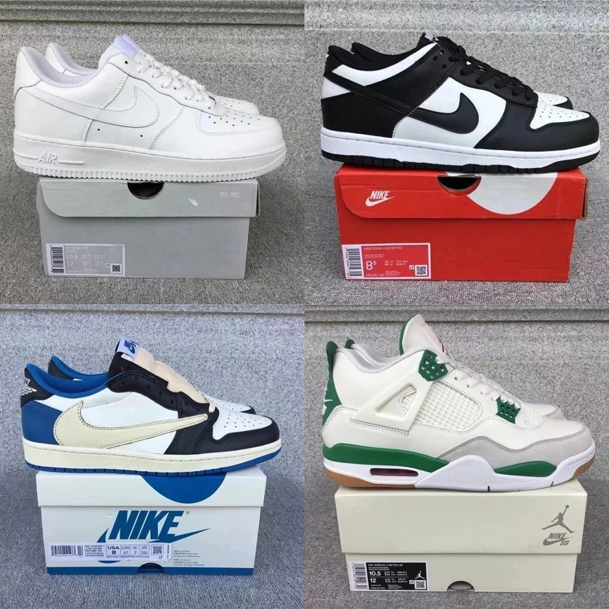 Nike Air Force 1 / Dunk Low Re