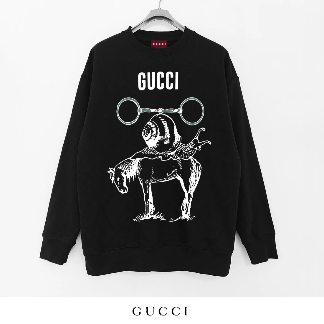 Gucci I Love You Graphic Print White Hoodie - 15