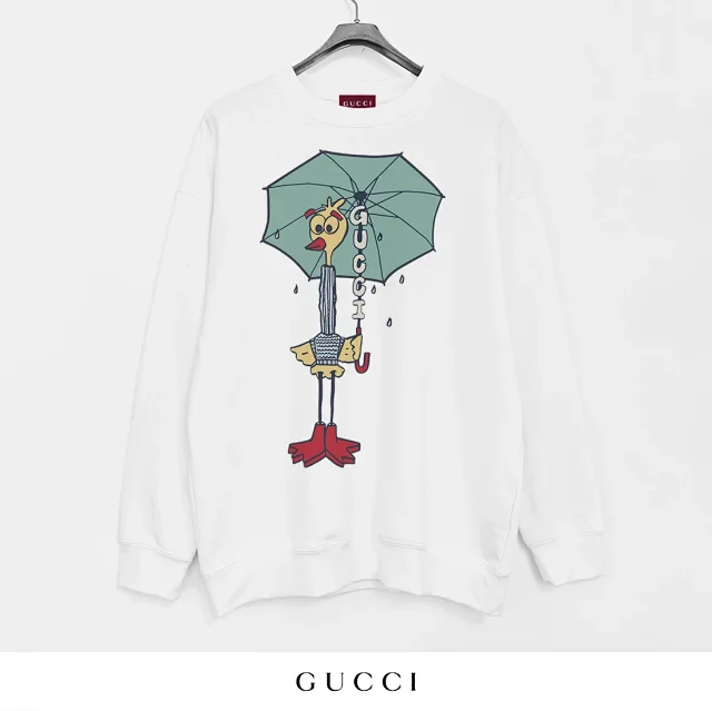 Gucci Hoodies & Sweatshirts Graphic Crewneck Sweatshirt product detail image 2