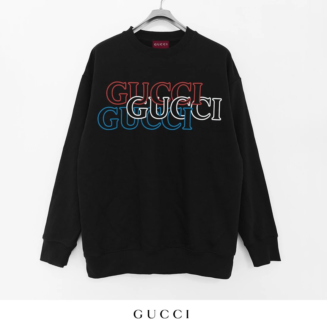 Gucci I Love You Graphic Print White Hoodie - 6