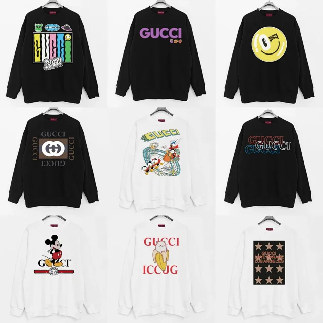 Gucci Hoodies & Sweatshirts Graphic Crewneck Sweatshirt product detail image 1
