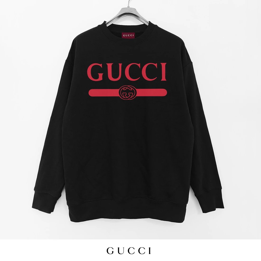 Gucci I Love You Graphic Print White Hoodie - 8