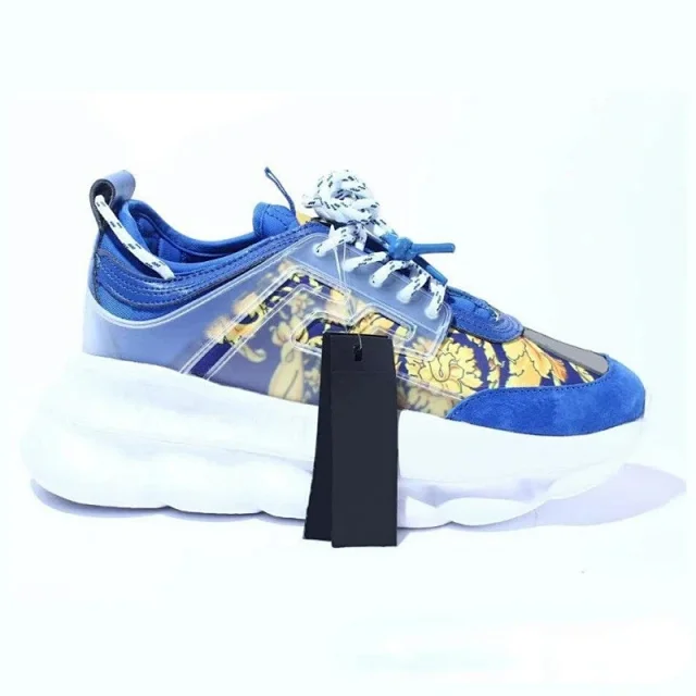Unbranded Sneakers Chunky platform low-top with mesh and graphic panels product detail image 26