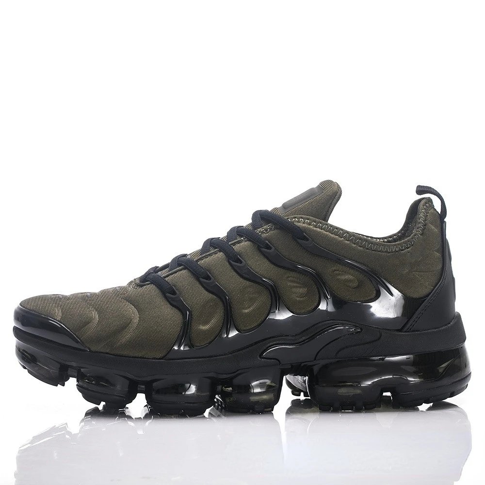 Nike Air VaporMax Plus White Lime Green Sneakers - 4