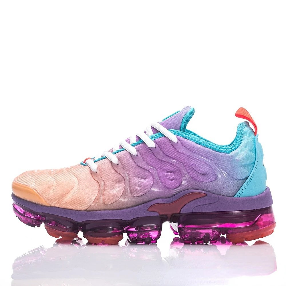 Nike Air VaporMax Plus White Lime Green Sneakers - 27