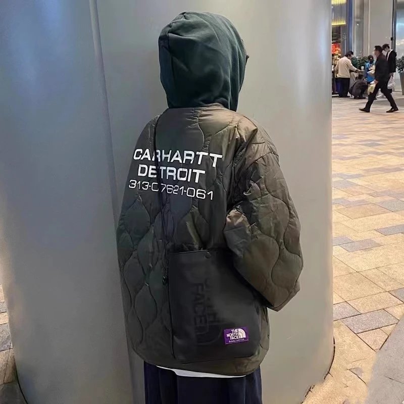 Carhartt WIP x The North Face Quilted Hooded Jacket Army Green - 33