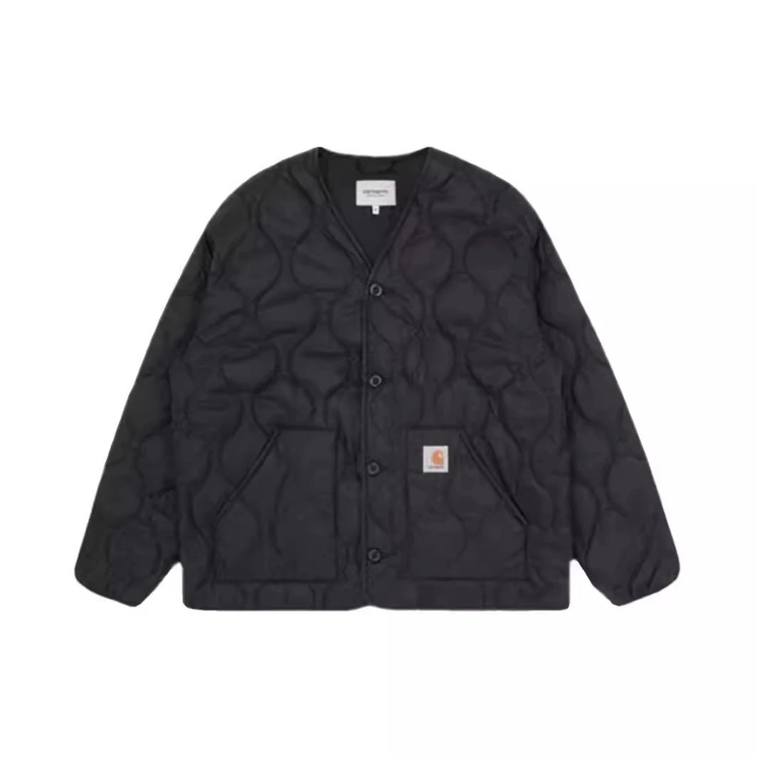Carhartt WIP x The North Face Quilted Hooded Jacket Army Green - 32