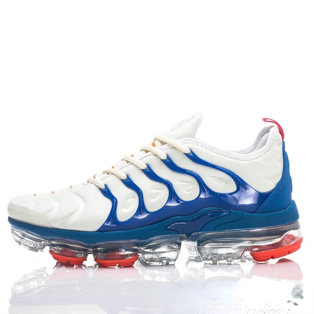 Nike Air VaporMax Plus White Lime Green Sneakers - 23