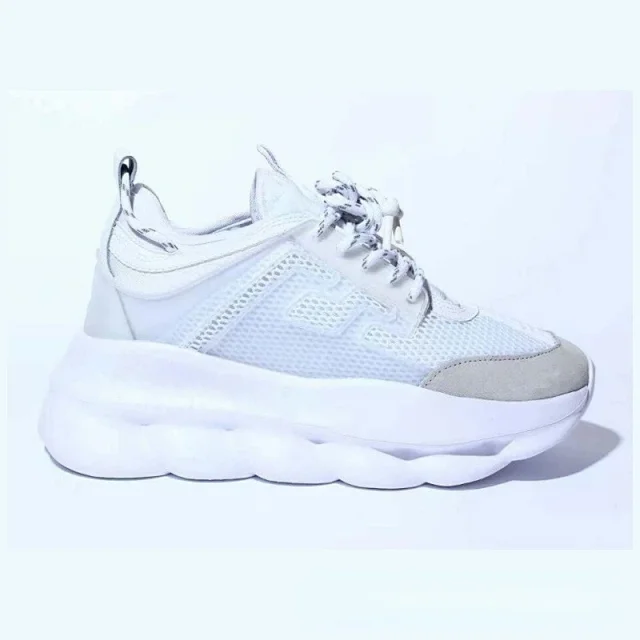 Unbranded Sneakers Chunky platform low-top with mesh and graphic panels product detail image 14