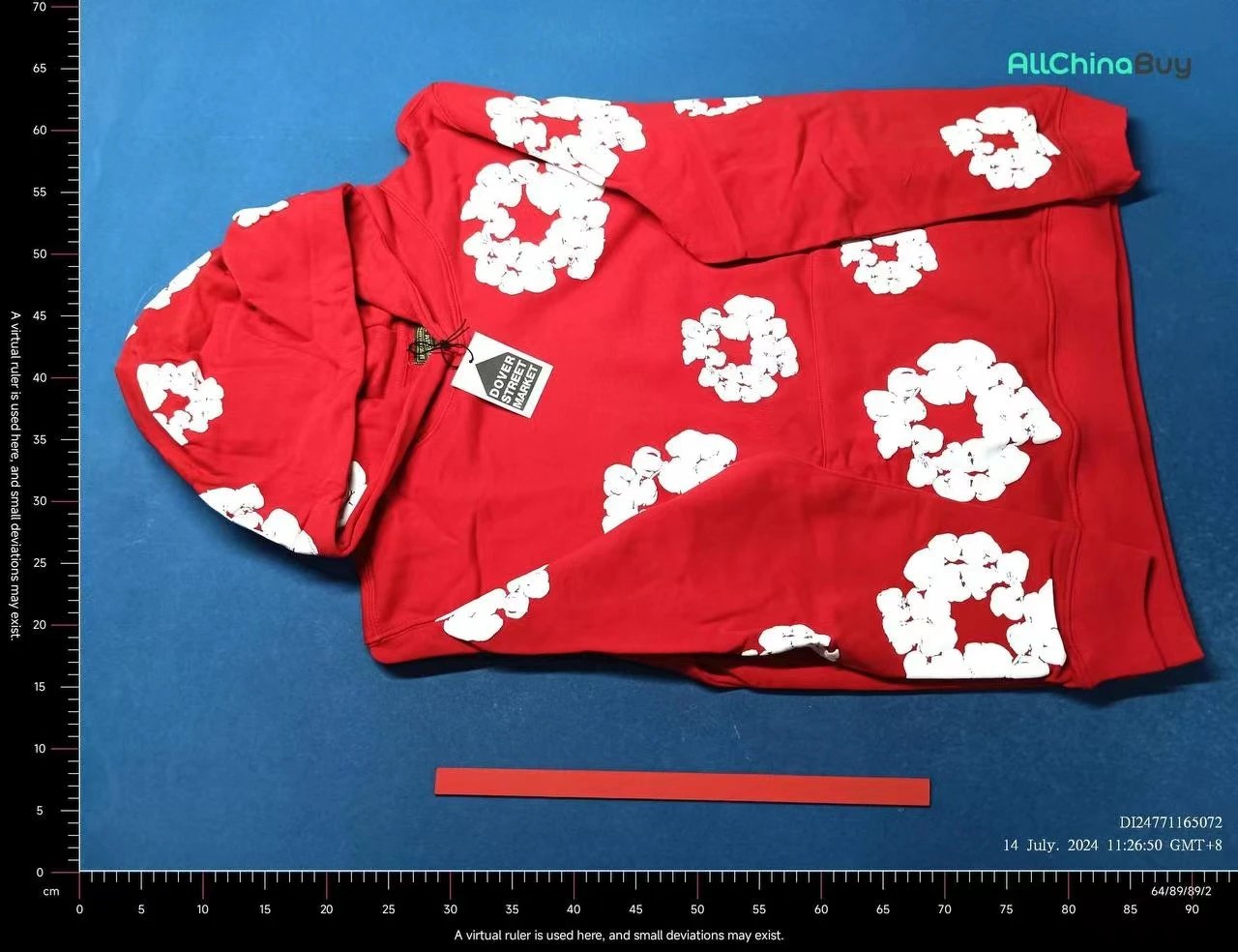 Design Floral Print Black Hoodie and Sweatpants Set - 9