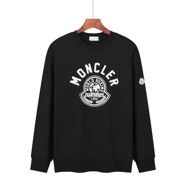 Moncler World Boxing Championships 1952 Black Hoodie - 1