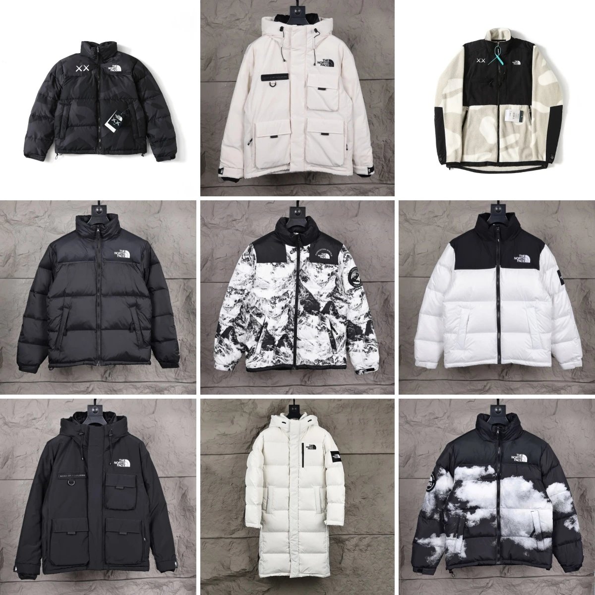The North Face Nuptse 700 Fill Down Puffer Jacket Multi-Style